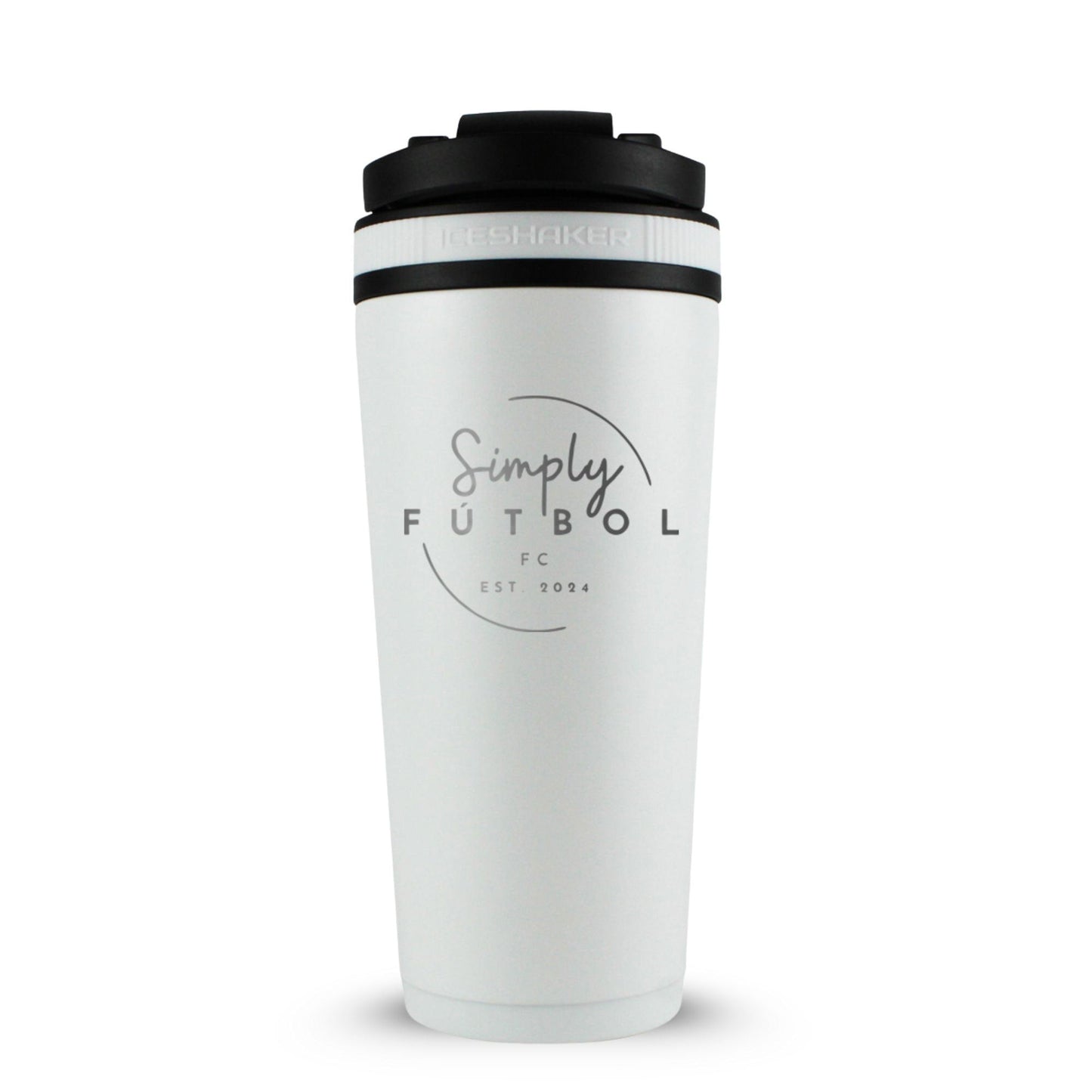 Custom Simply Futbol FC 26oz Ice Shakers