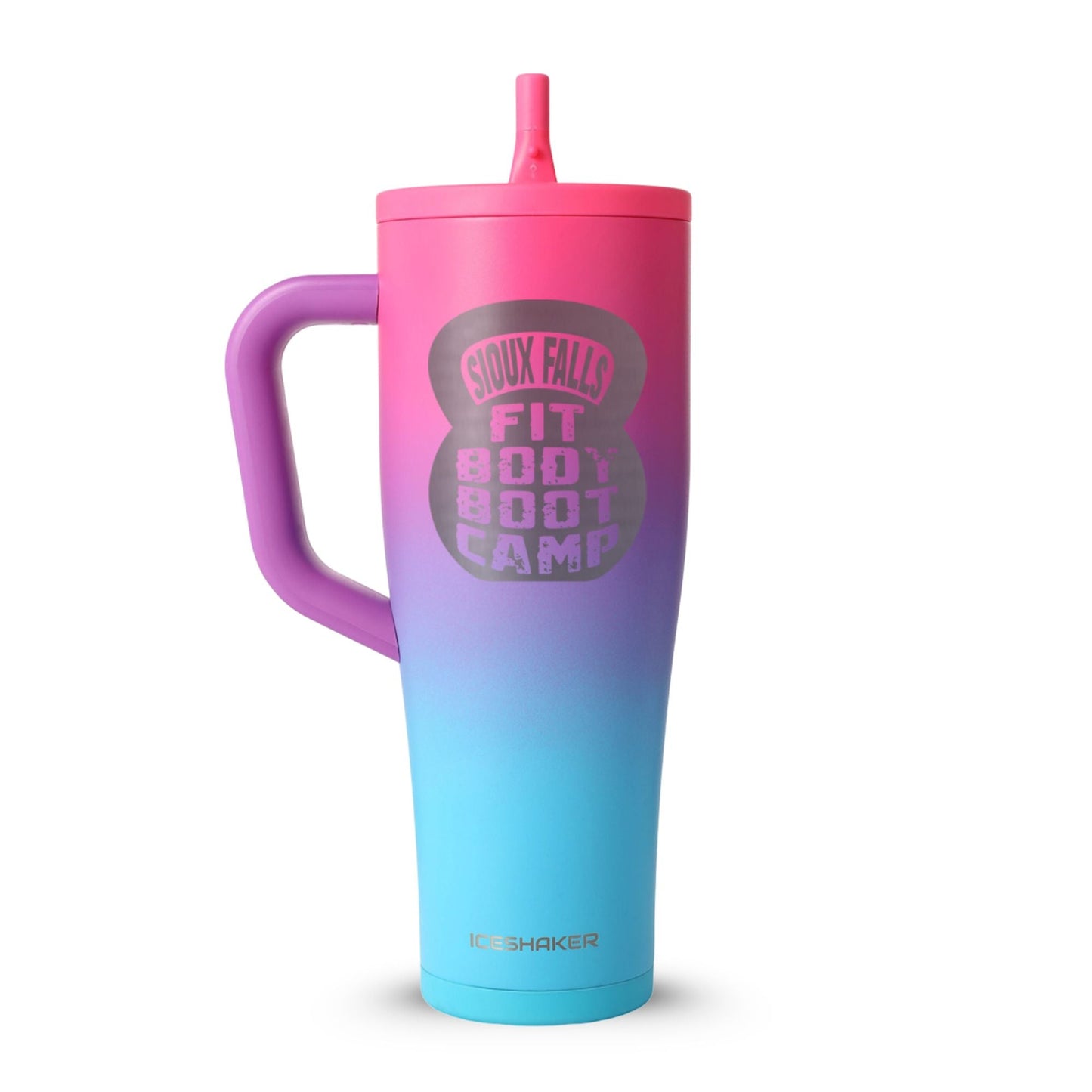 CUSTOM Sioux Falls Fit Body Boot Camp Kettlebell 40oz Legend Tumbler - Sugar Rush