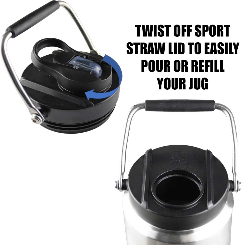 Half Gallon Jug with Silicone Base - Wisteria