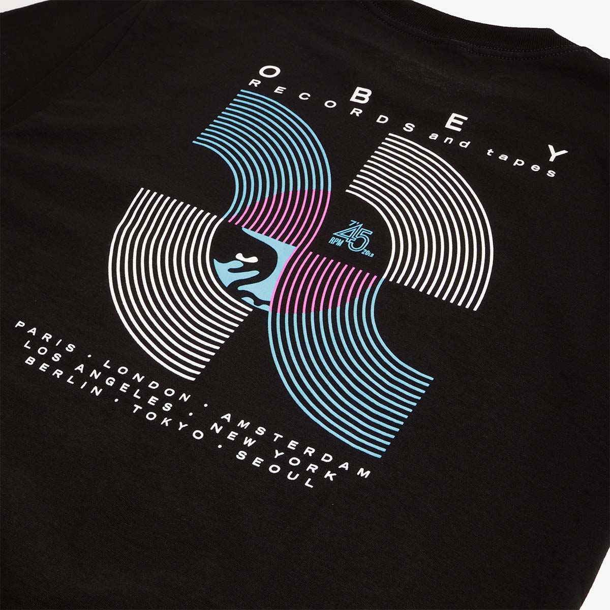 OBEY Records And Tapes T-Shirt