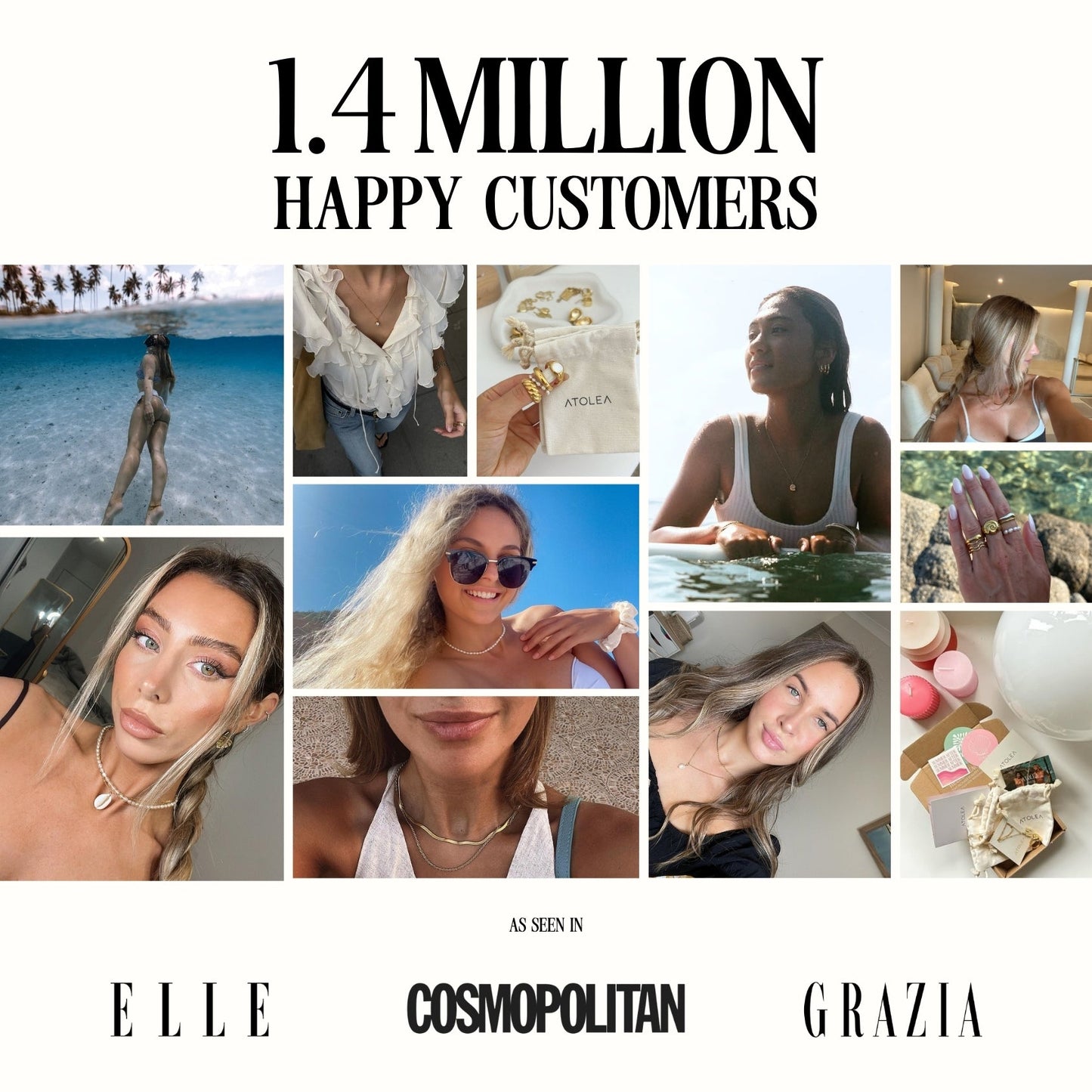Oasis Green Hoops Earrings