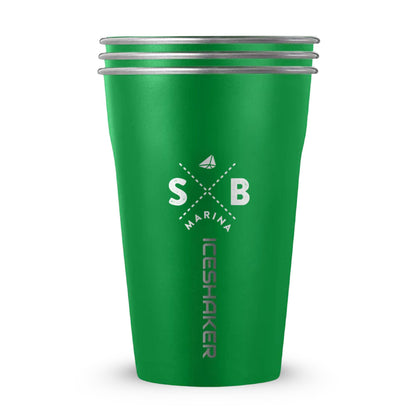 Sapphire Bay Marina Custom 20oz Stainless Steel Cups - 3 Pack