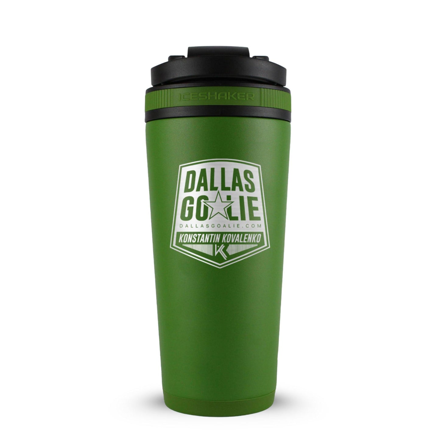 Custom Dallas Goalie Konstantin 26oz Ice Shaker