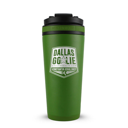 Custom Dallas Goalie Konstantin 26oz Ice Shaker