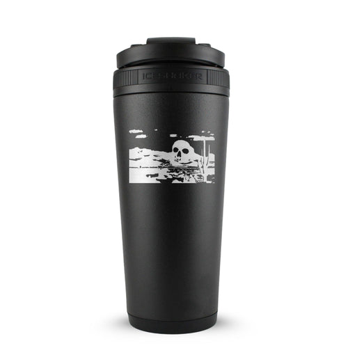 Custom Desert Ghost Baseball 26oz Ice Shaker