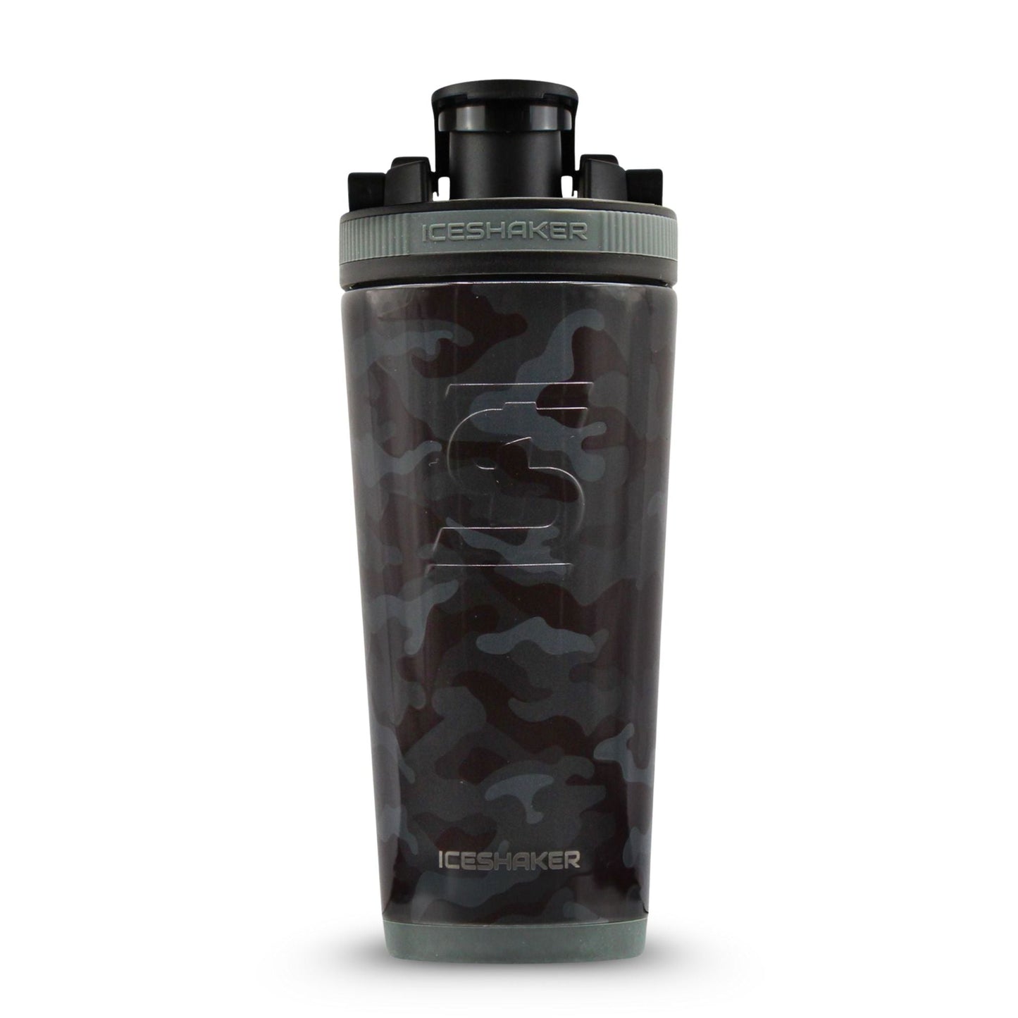 Custom MagDump TV Helicopter 26oz Ice Shaker - Black Camo