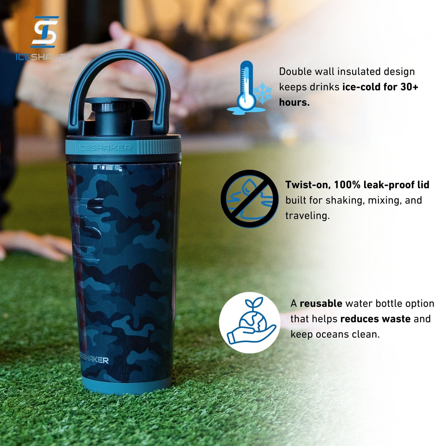 Custom Sioux Falls Fit Body Boot Camp 26oz Ice Shakers