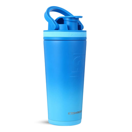 CUSTOM Sports Logo 26oz Ice Shaker - Color Rush Blue