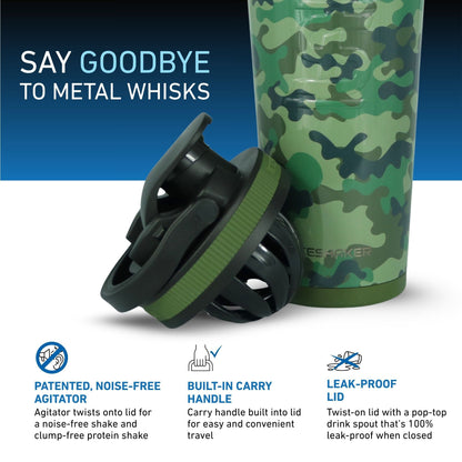 Ice Shaker 4D Series 26oz Shaker Bottles