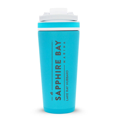 Sapphire Bay Marina Custom 26oz Ice Shakers