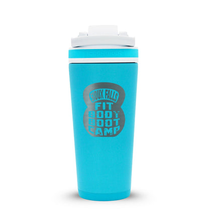 Custom Sioux Falls Fit Body Boot Camp Kettlebell 26oz Ice Shakers