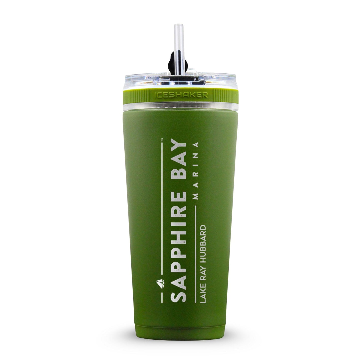 Sapphire Bay Marina Custom 26oz Flex Bottles
