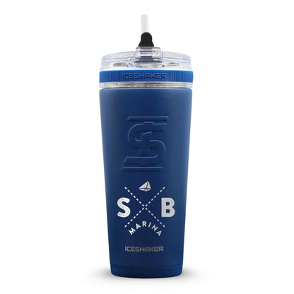 Sapphire Bay Marina Custom 26oz Flex Bottles