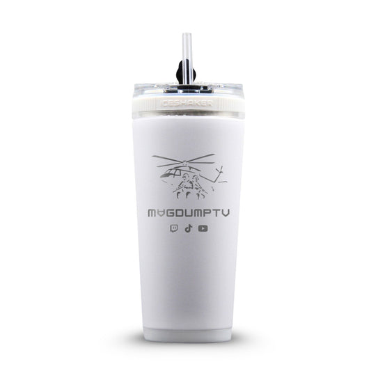 Custom MagDumpTV Helicopter 26oz Flex Bottle
