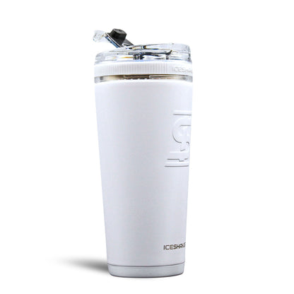 Officially Licensed Denver Broncos 26oz Flex Bottle - White