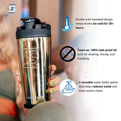 Custom Sioux Falls Fit Body Boot Camp Kettlebell 26oz Ice Shakers