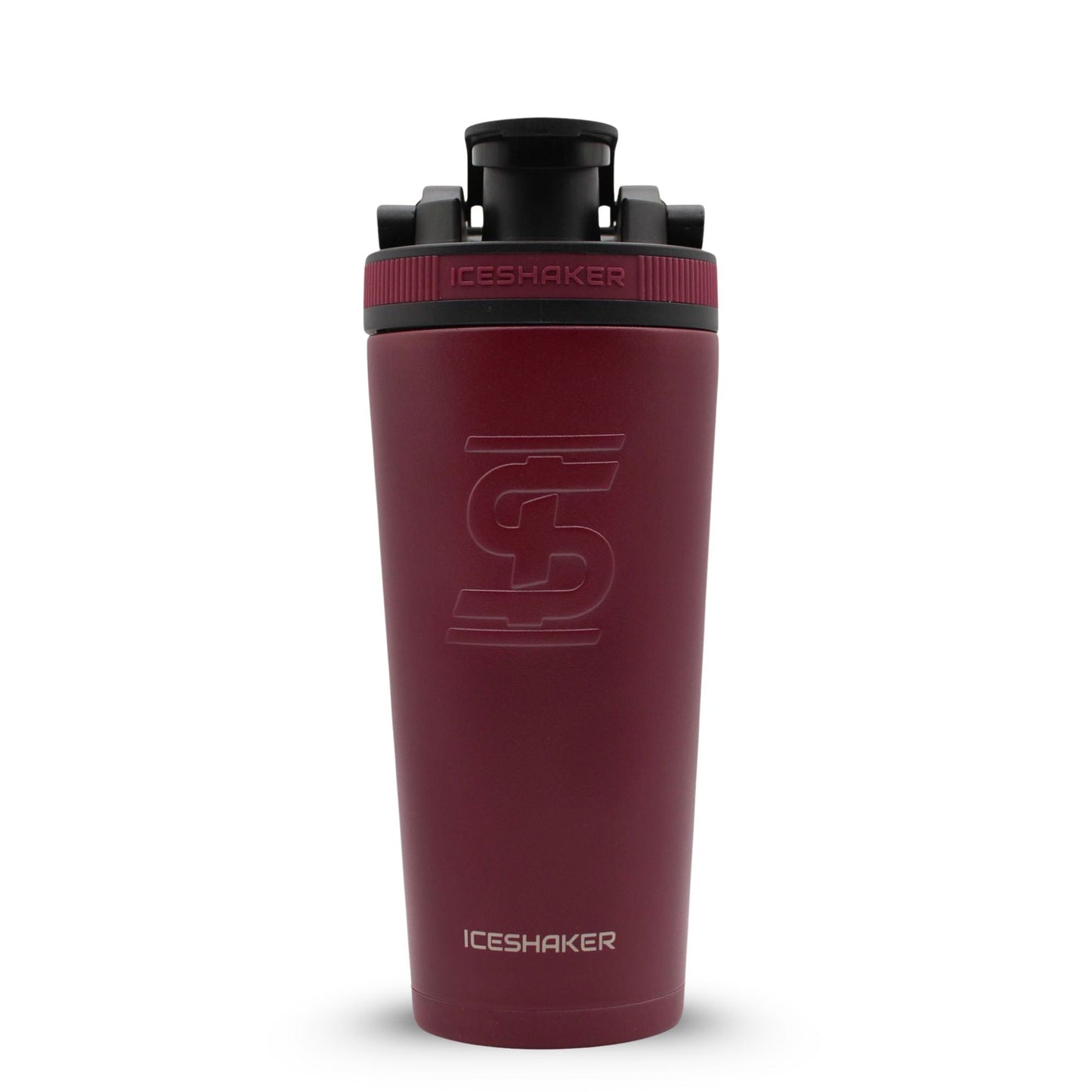 Ice Shaker Matte Series 26oz Shaker Bottle - Maroon