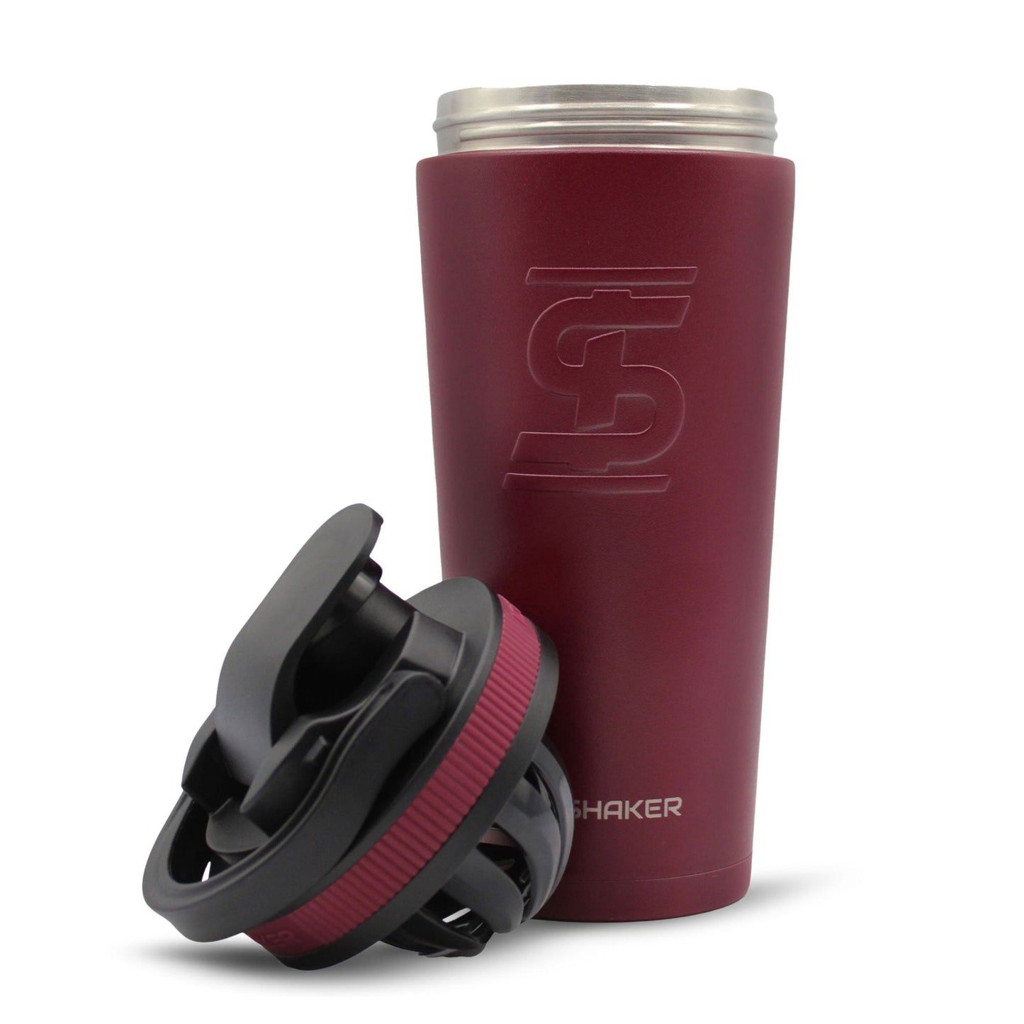 Maroon 26oz Ice Shaker Bundle