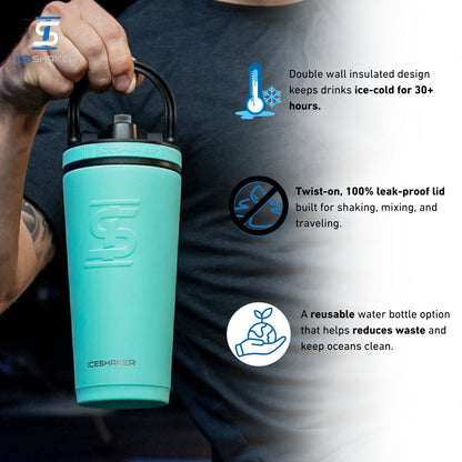 26oz Ice Shaker - Mint