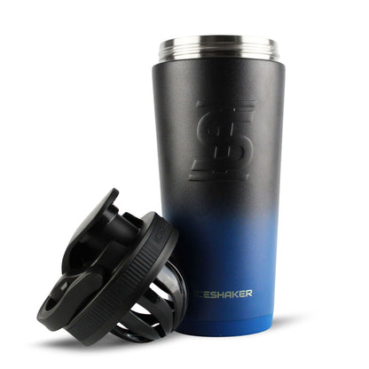 Navy Black Ombre 26oz Ice Shaker Bundle