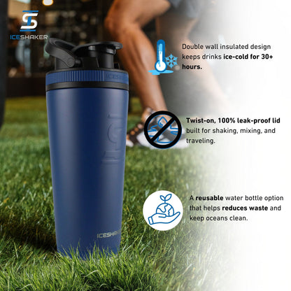 Officially Licensed Columbus Blue Jackets 26oz Ice Shaker