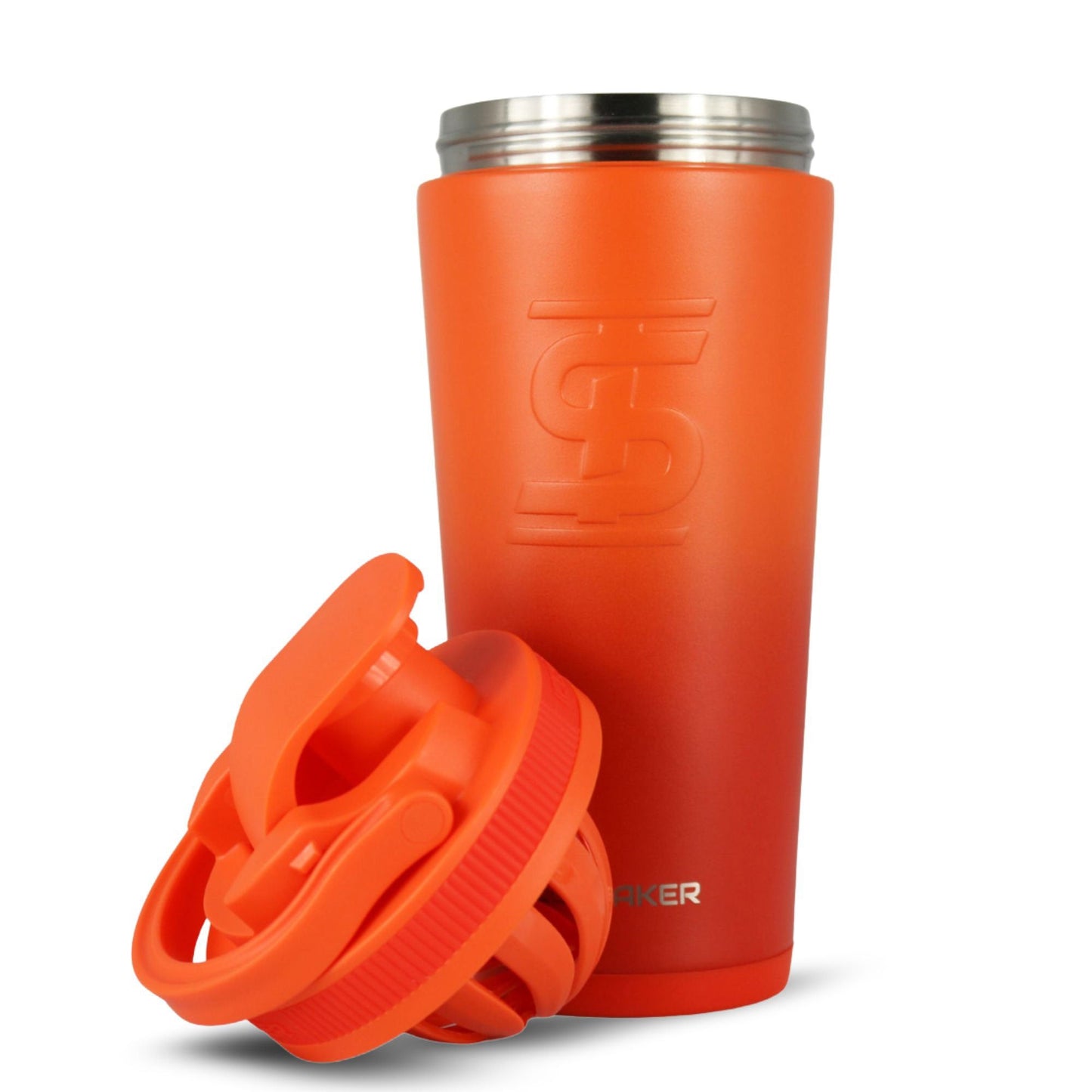 Orange Color Rush 26oz Ice Shaker Bundle