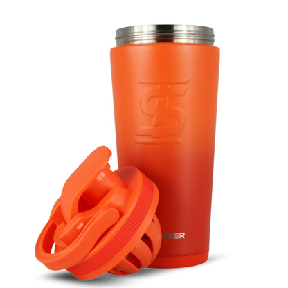 Orange Color Rush 26oz Ice Shaker Bundle