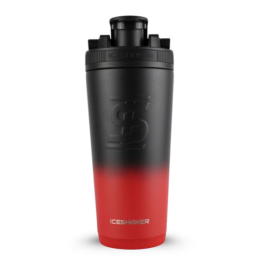 CUSTOM 26oz Ice Shaker - Red Black Ombre