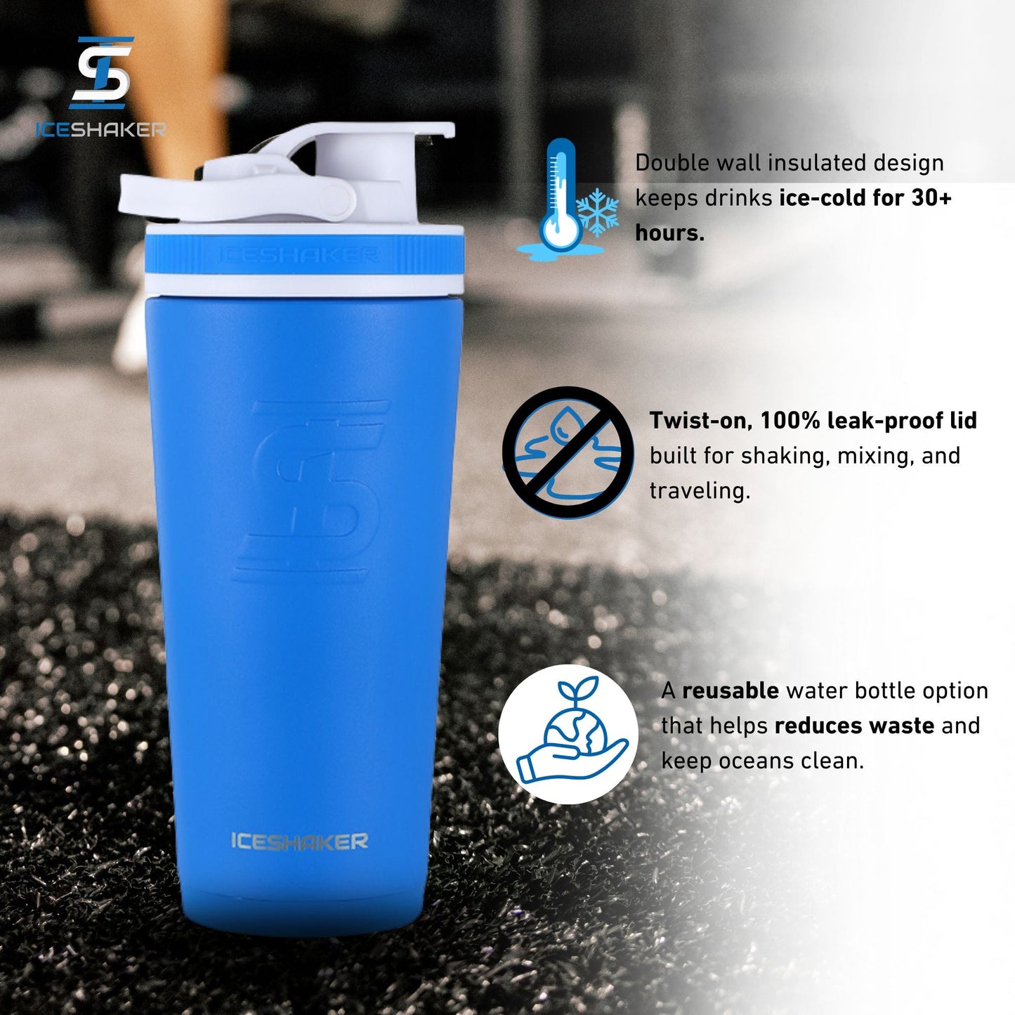 Officially Licensed FC Cincinnati 26oz Ice Shaker
