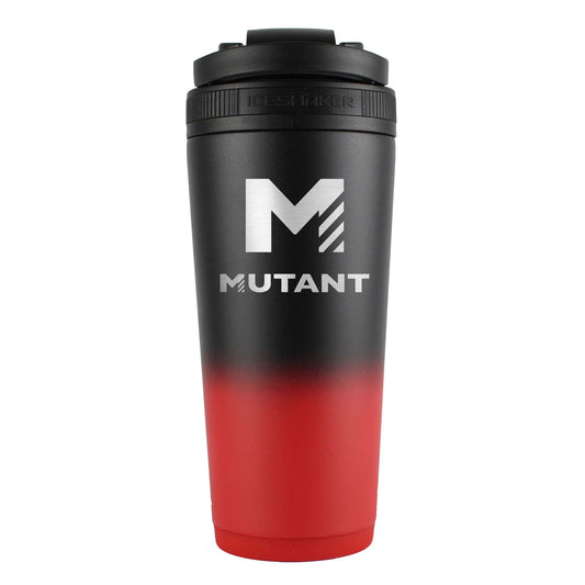 Nick "The Mutant" Walker Custom 26oz Ice Shaker - Red Black Ombre