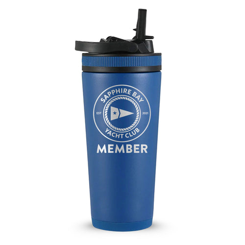 Sapphire Bay Marina Yacht Club Member Custom 26oz Sport Bottle