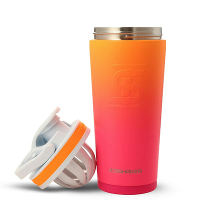 Ice Shaker Ombre Series 26oz Shaker Bottle - Sunkissed