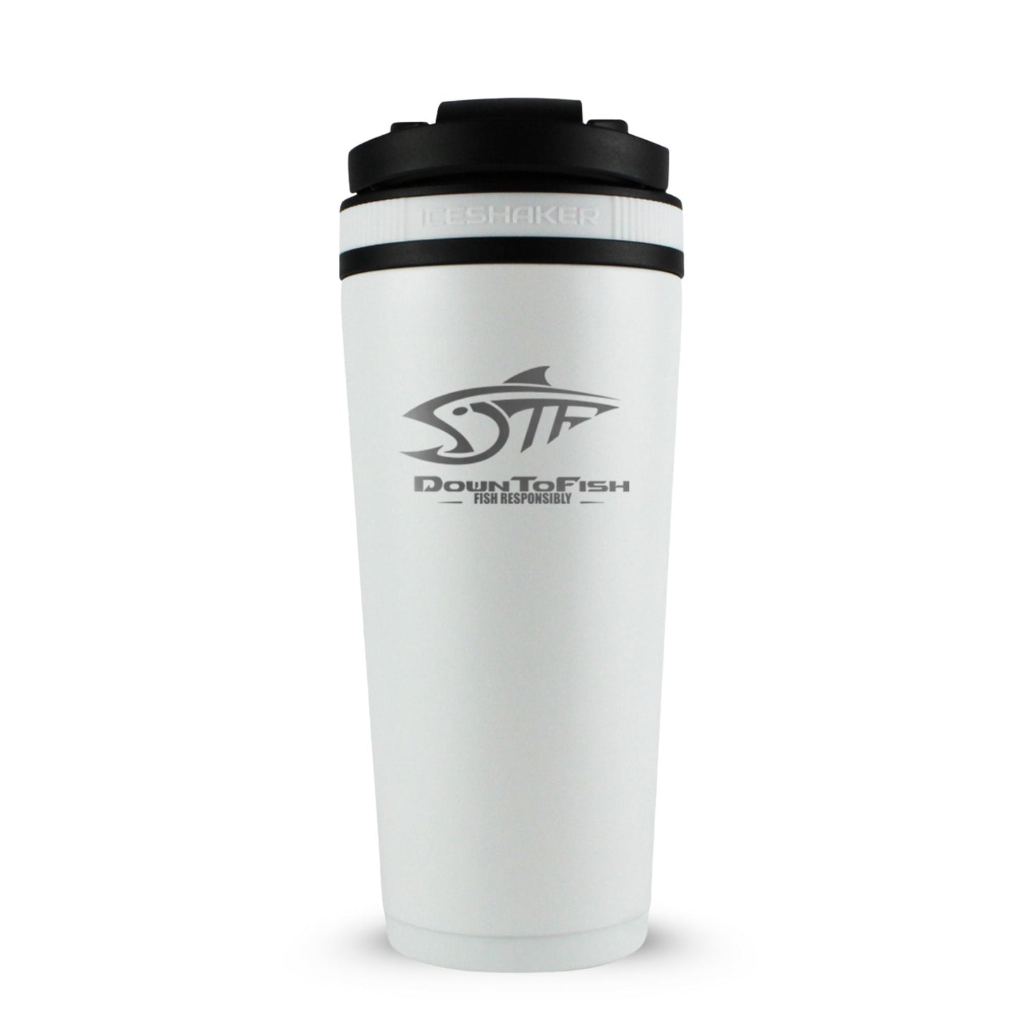 Custom Down to Fish 26oz Ice Shakers