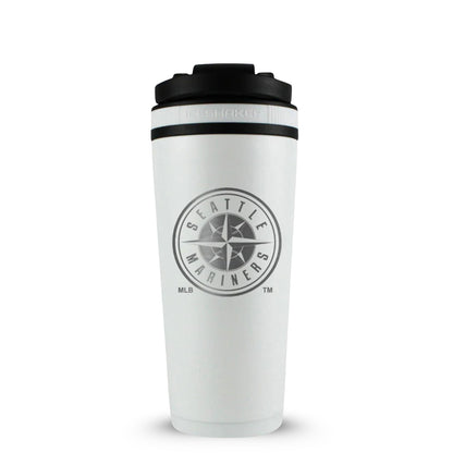 Officially Licensed Seattle Mariners 26oz Ice Shaker - White