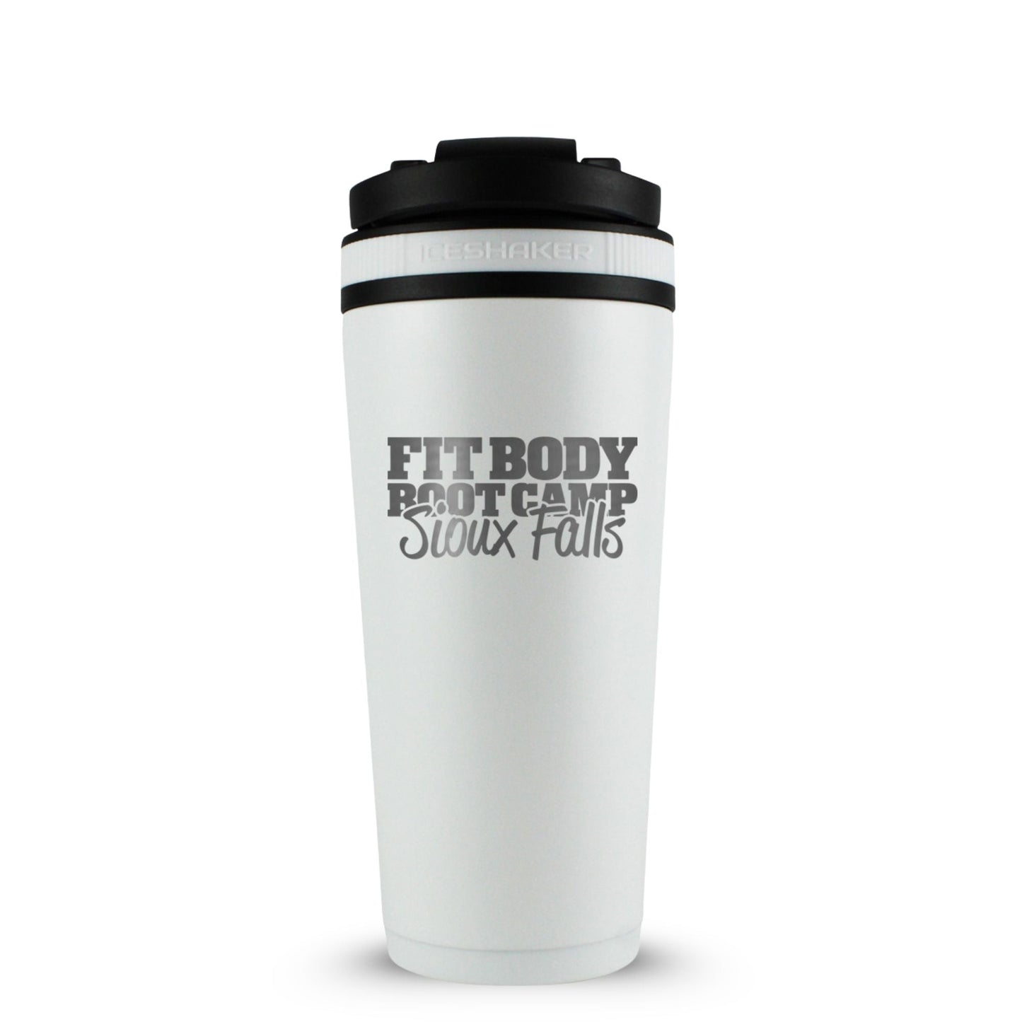 Custom Sioux Falls Fit Body Boot Camp 26oz Ice Shakers