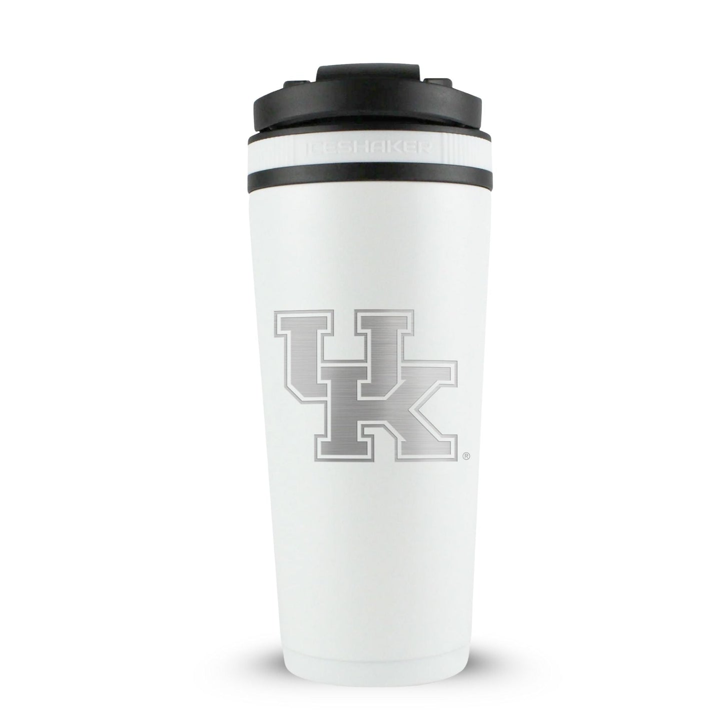 Officially Licensed University of Kentucky 26oz Ice Shaker - White