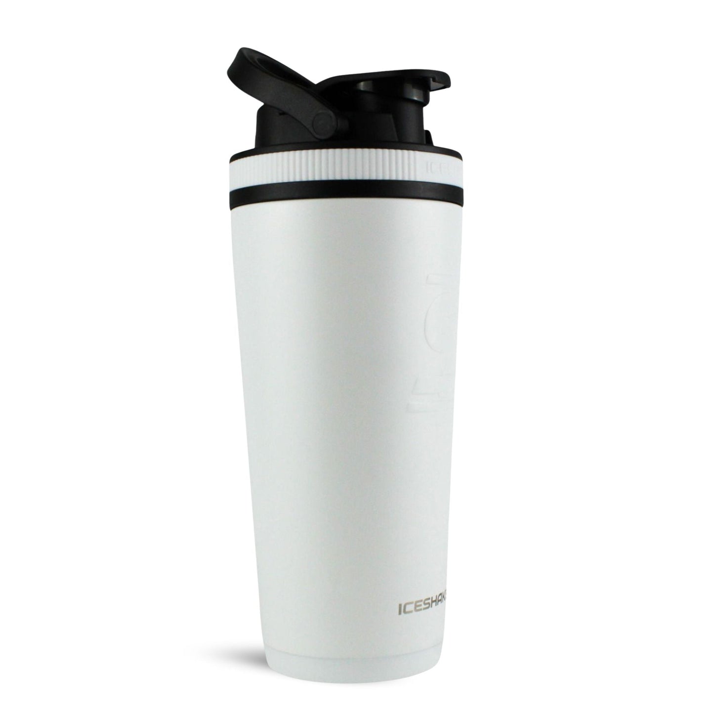 CUSTOM Sports Logo 26oz Ice Shaker - White