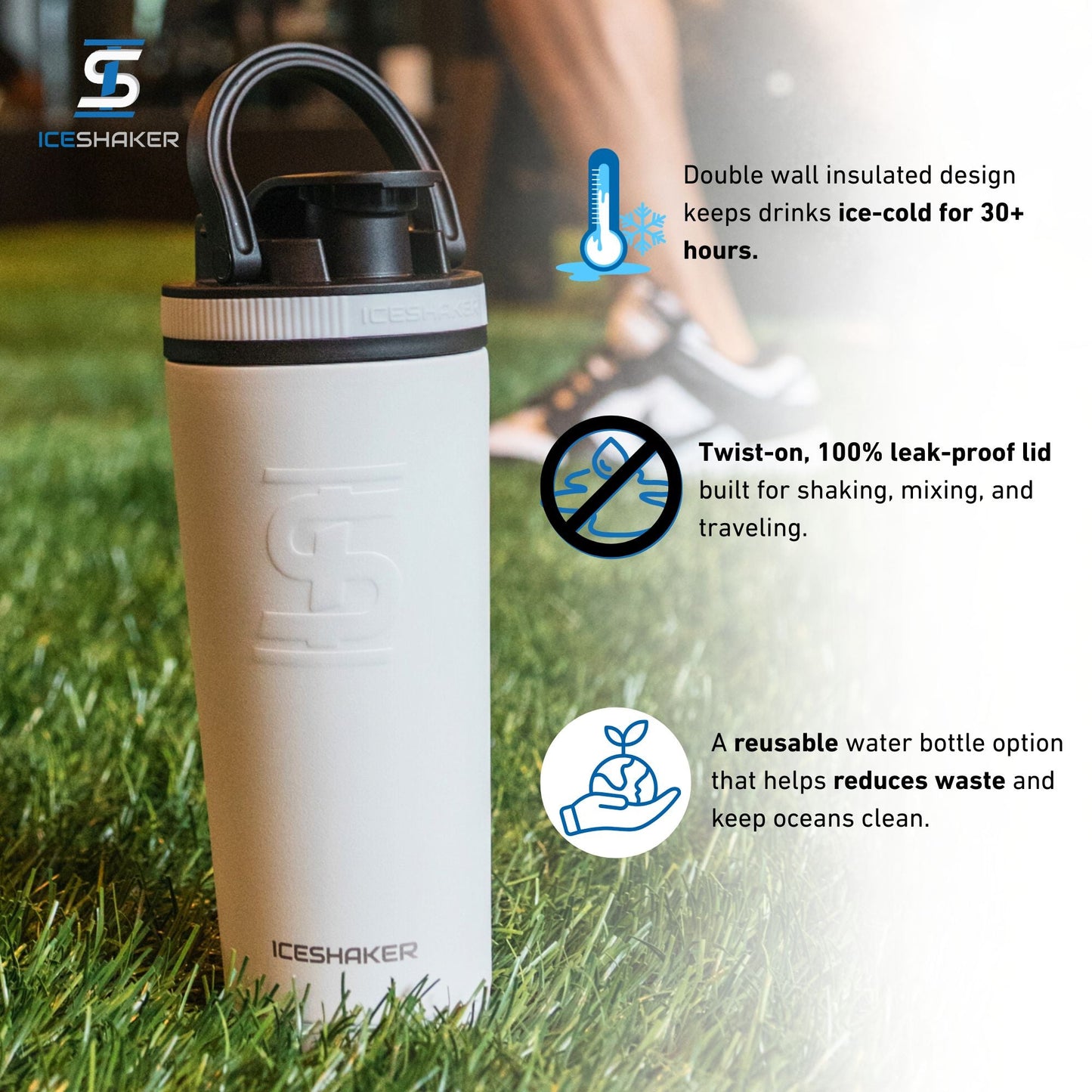 Officially Licensed Los Angeles FC 26oz Ice Shaker