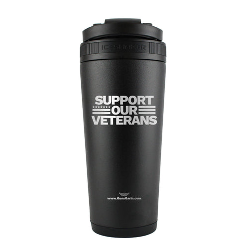 Guns Garin Support Our Veterans Custom 26oz Ice Shaker