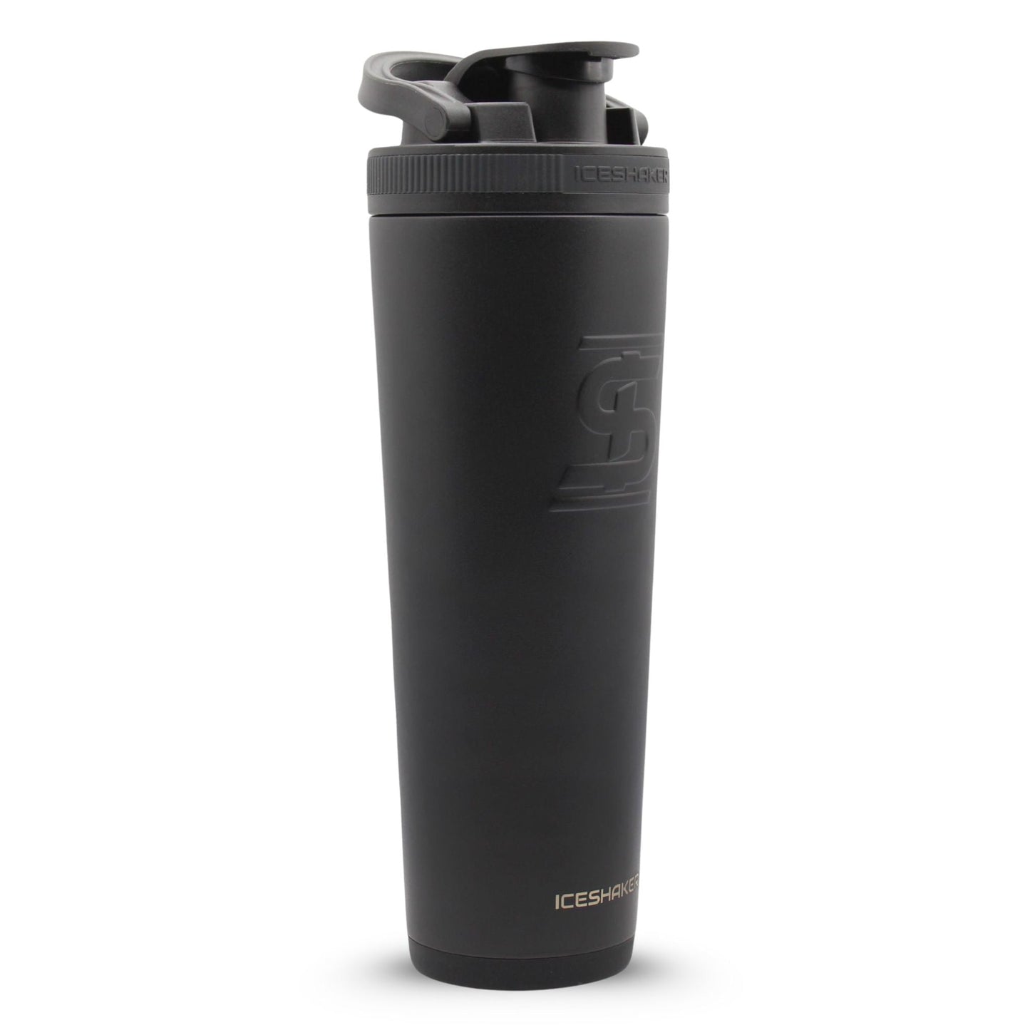 CUSTOM Sports Logo 32oz Ice Shaker - Black