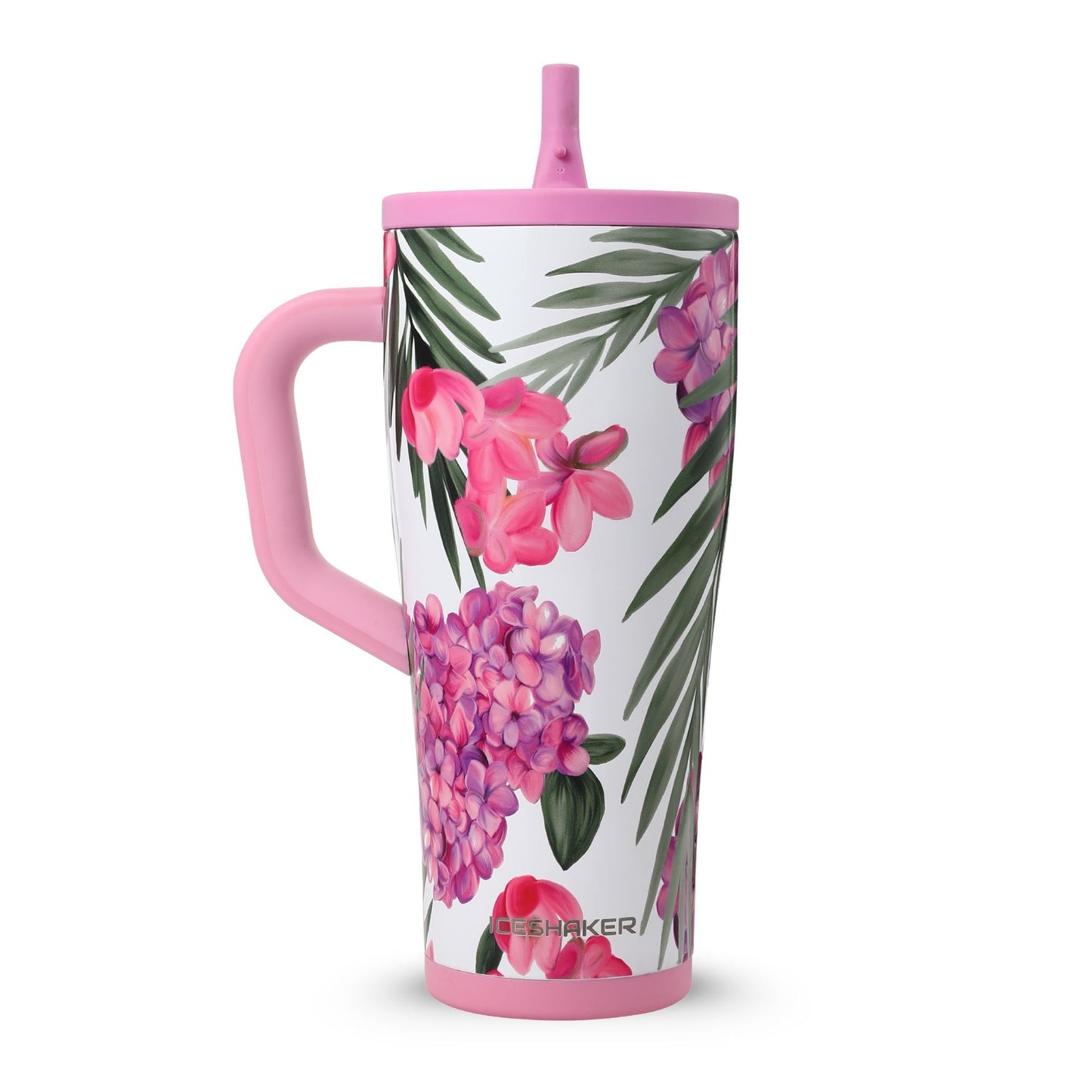 Ice Shaker Pink Hydrangea Legend Series Shaker Tumbler