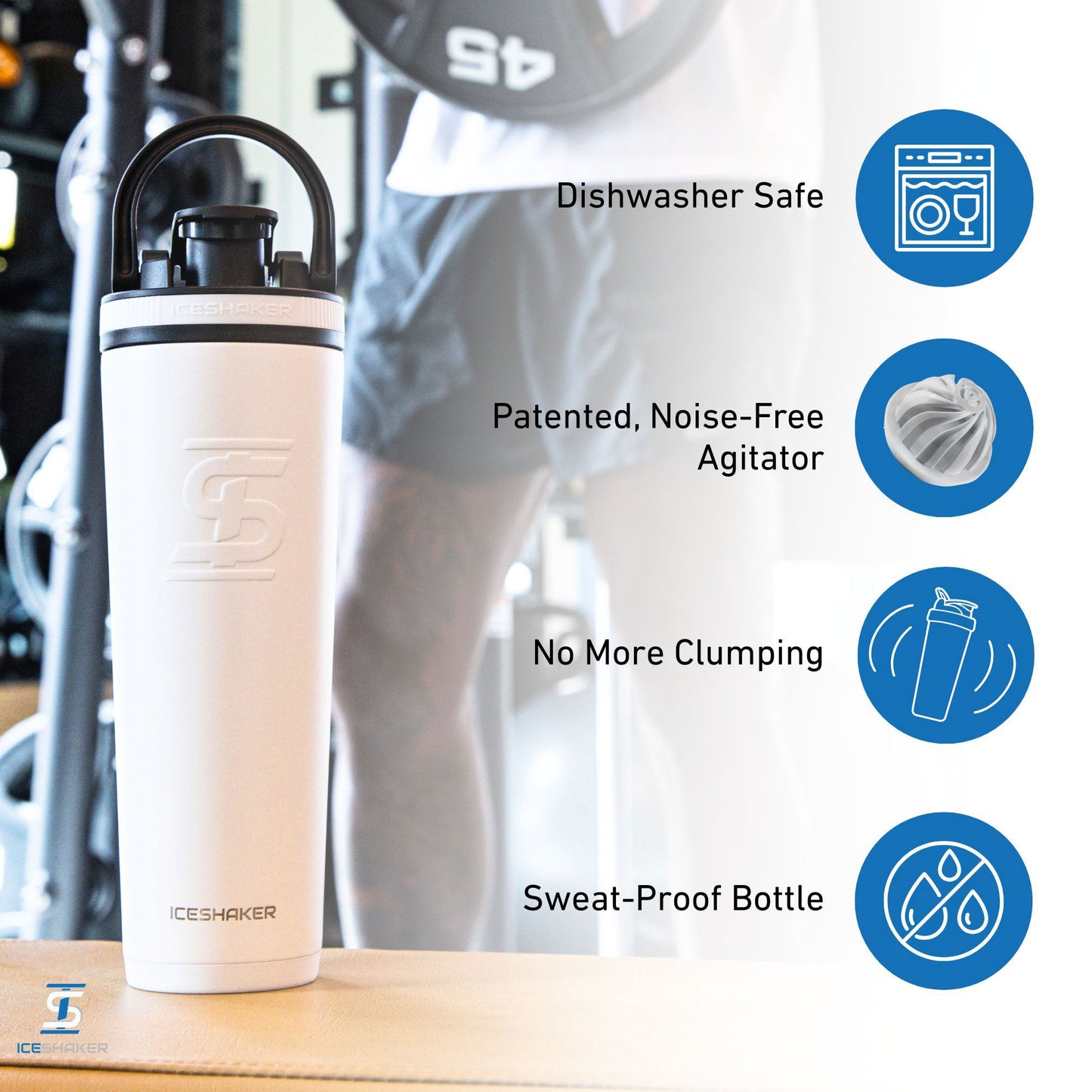 32oz Ice Shaker - Green