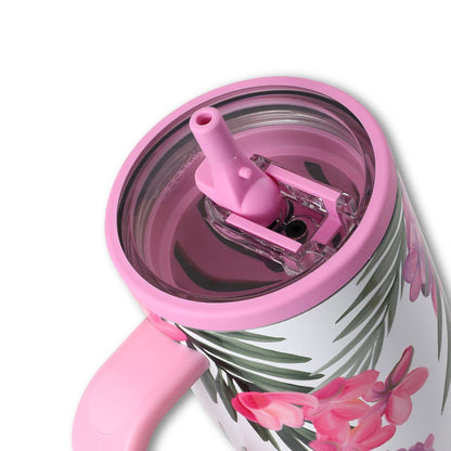 40oz Legend Series Shaker Bottle - Pink Hydrangea