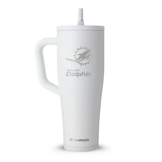 Official Miami Dolphins NFL Team Logo 40oz Legend Ice Shaker