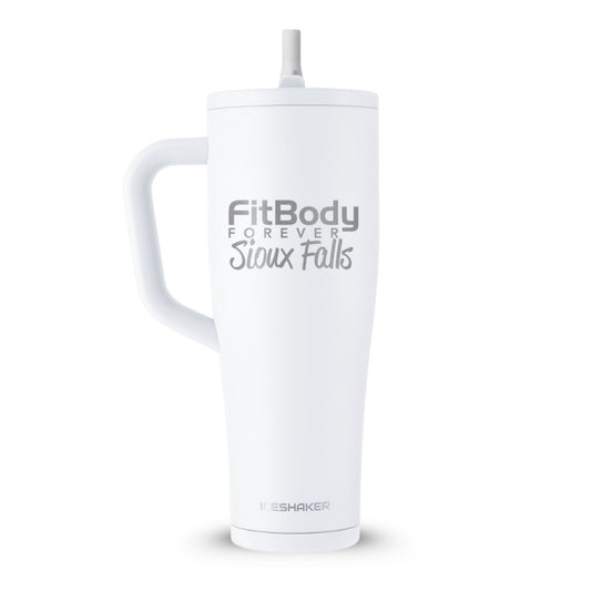 CUSTOM Sioux Falls Fit Body Forever 40oz Legend Tumbler - White
