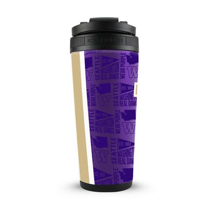 Officially Licensed University of Washington 4D Ice Shaker