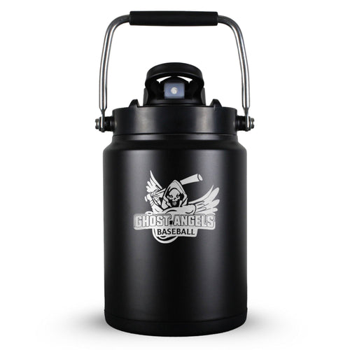 Custom Ghost Angels Baseball Half Gallon Jug