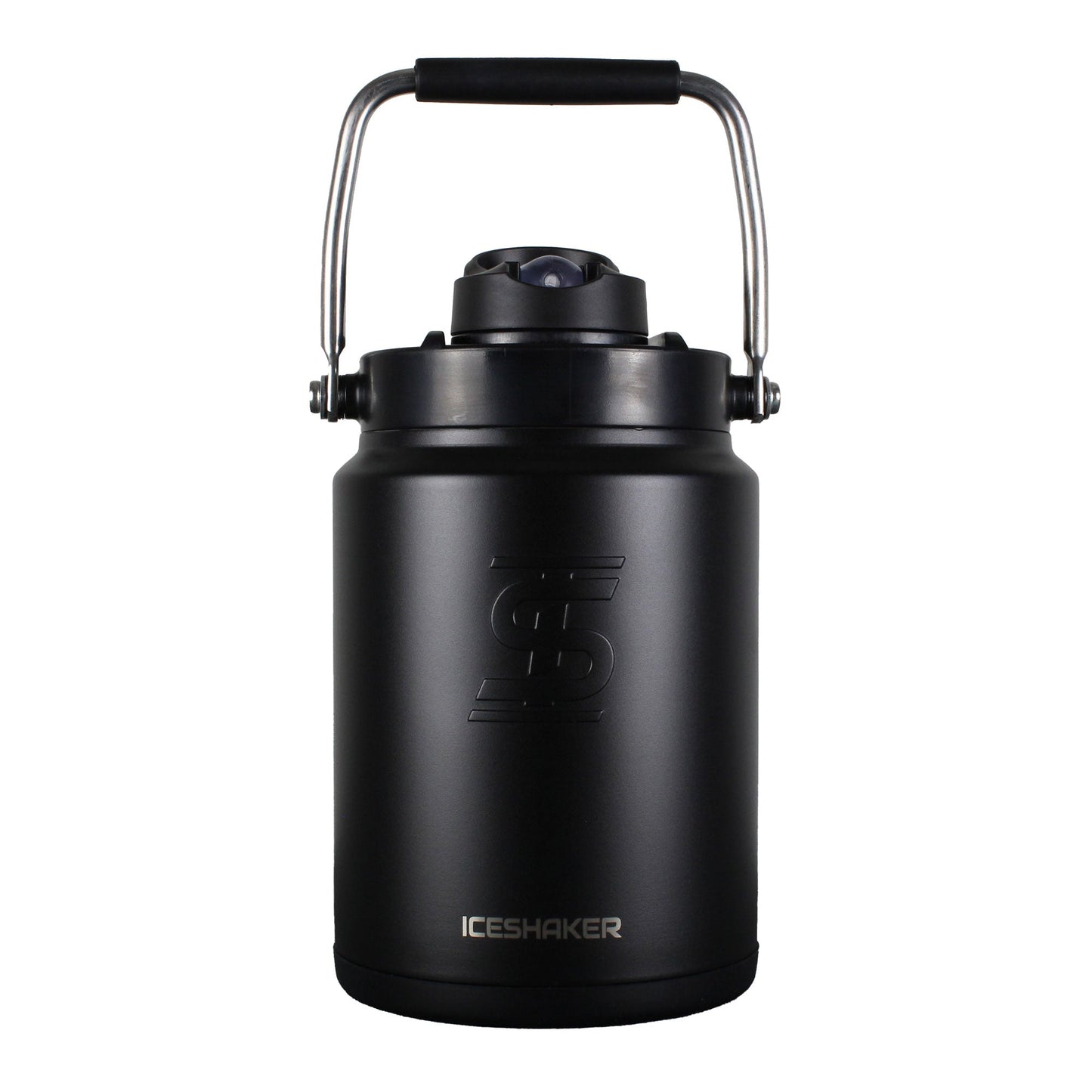 Half Gallon Jug with Silicone Base - Black