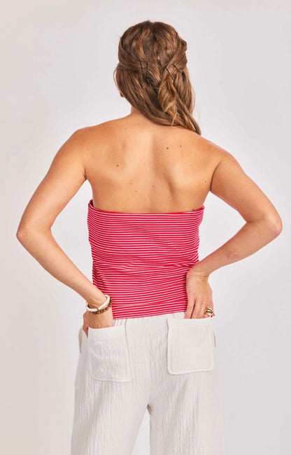 jukebox knit tube top