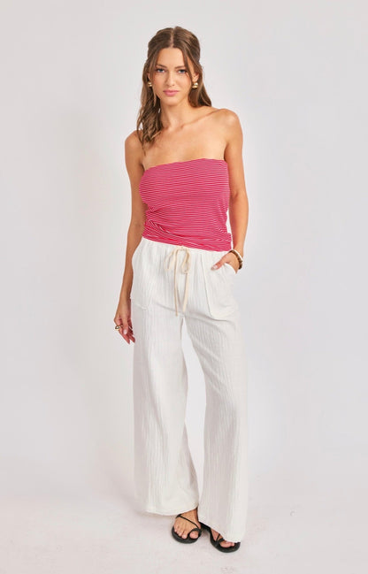 jukebox knit tube top